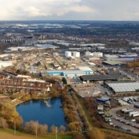 Aerial View of Northampton
